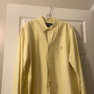 Men’s maize yellow XXL Polo button down